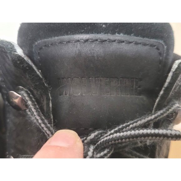 Wolverine Iron Ridge Black Steel Toe Work Boots Mens Size 10.5 Waterproof W08505 - Picture 10 of 12